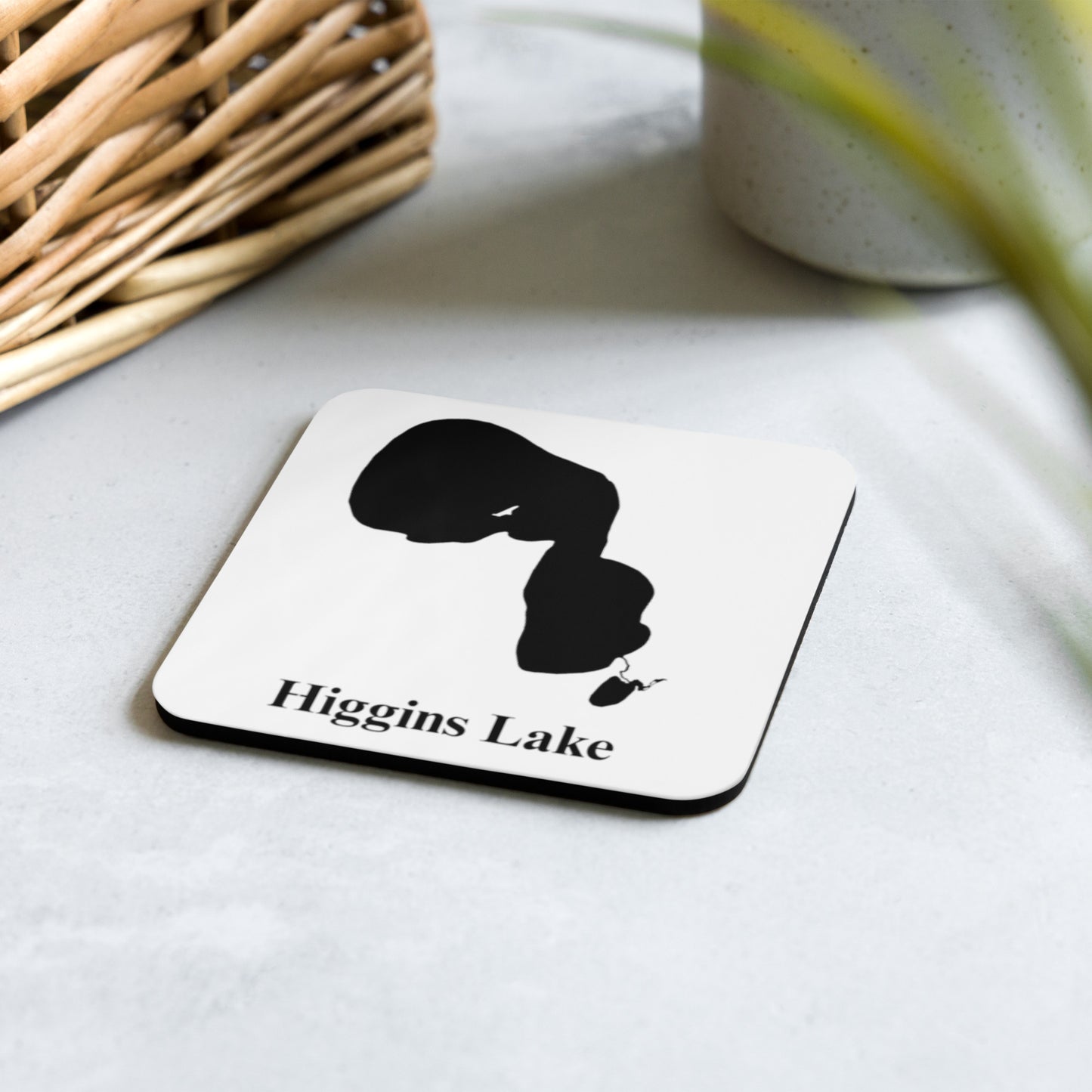 Higgins Lake coaster
