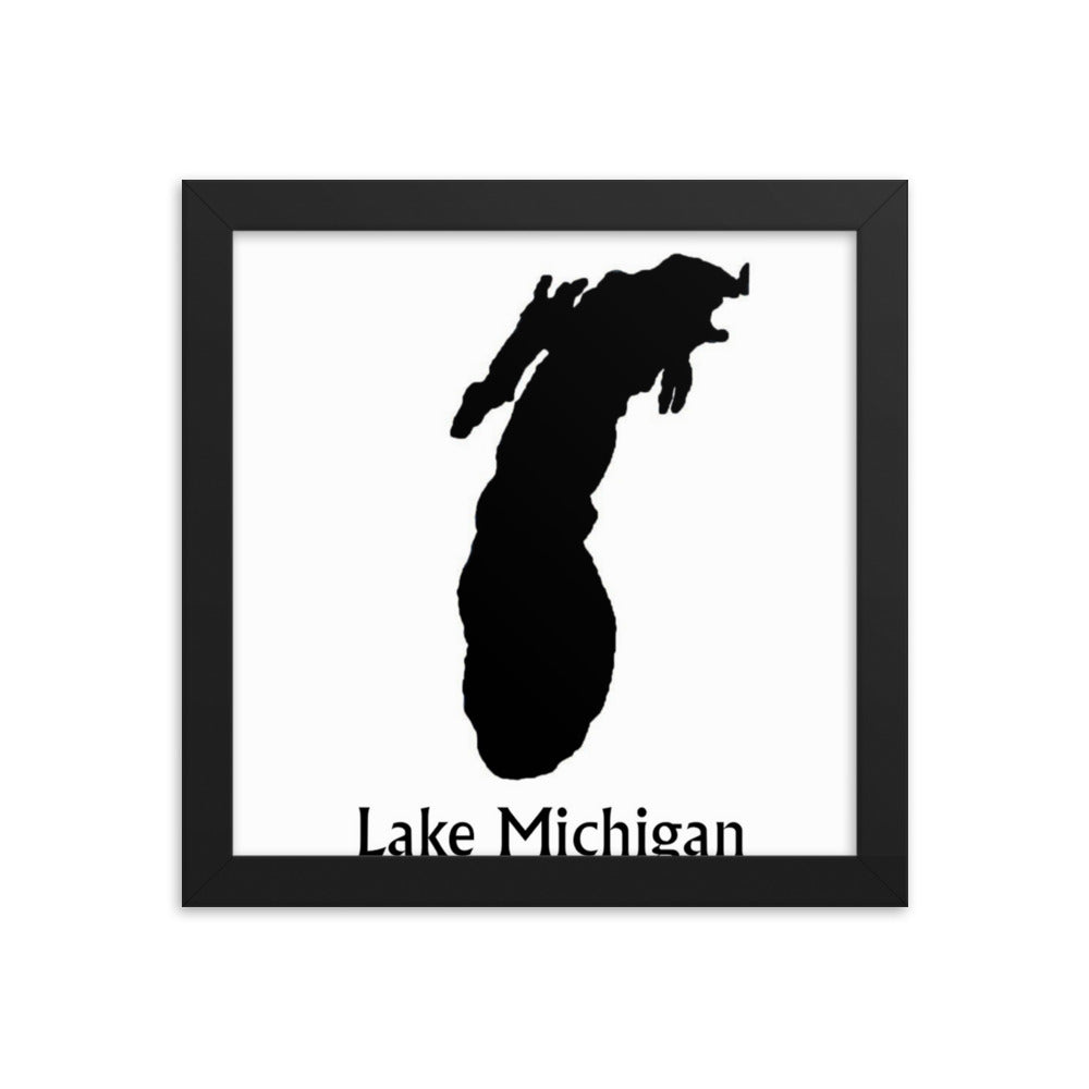 Lake Michigan Framed poster