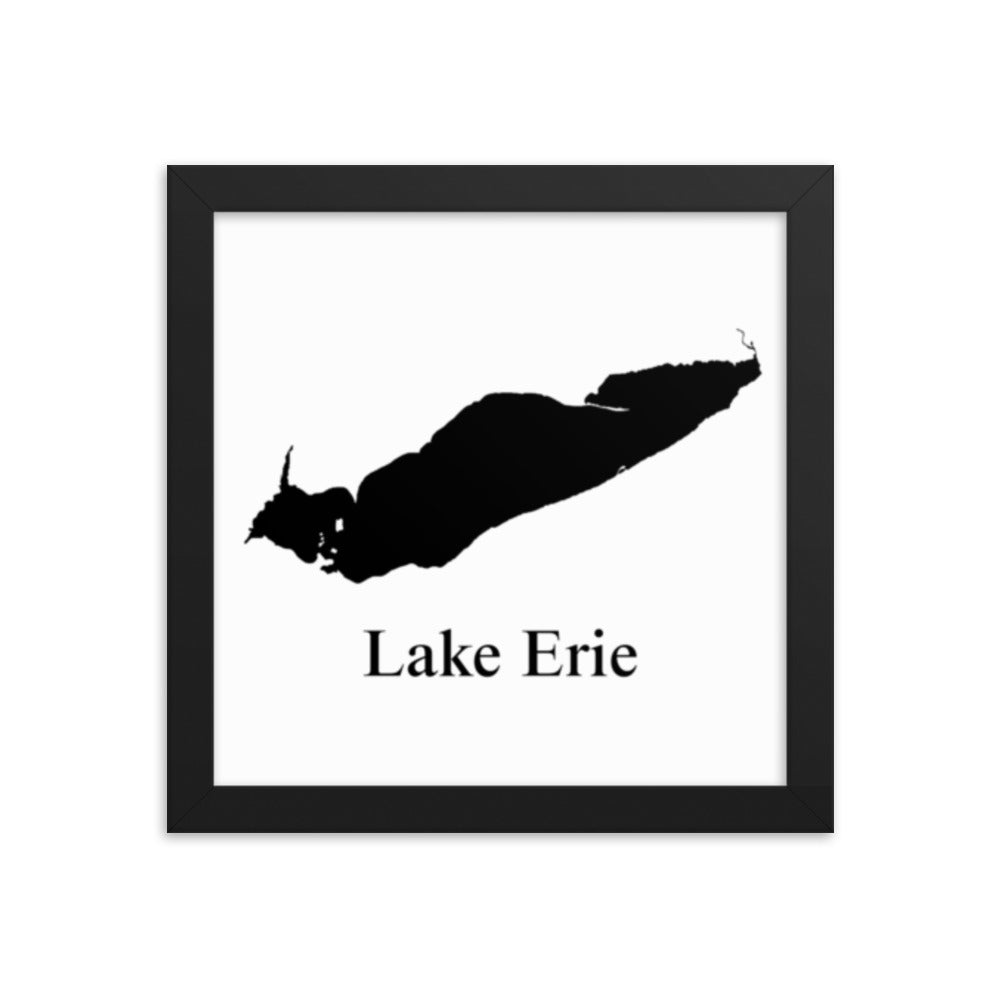 Lake Erie Framed poster