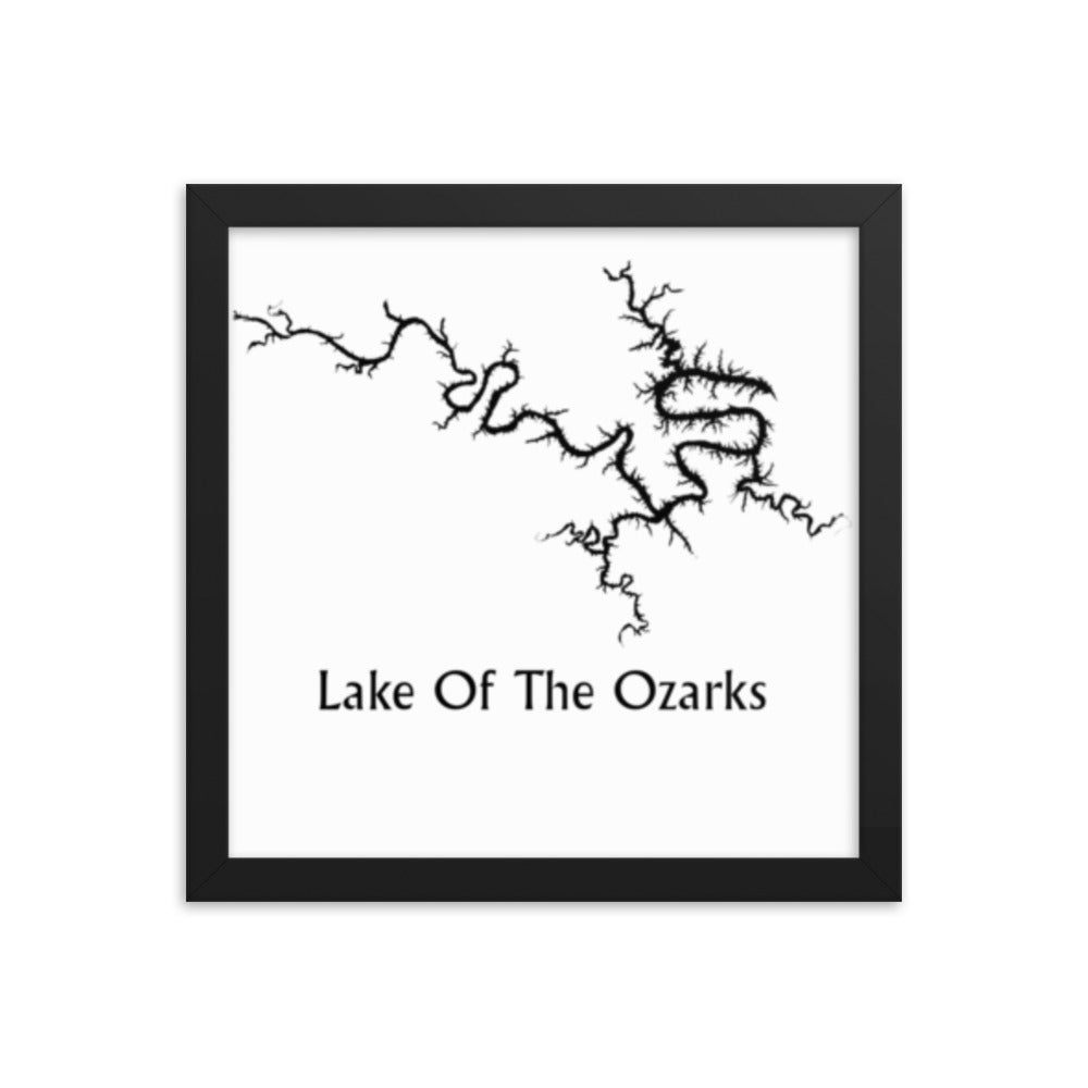 Lake Of The Ozarks Framed poster