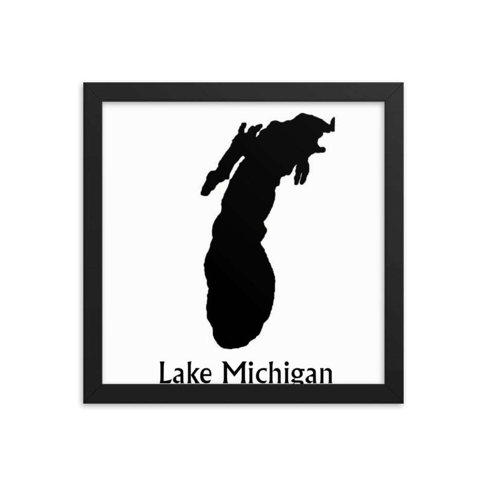 Lake Michigan Framed poster