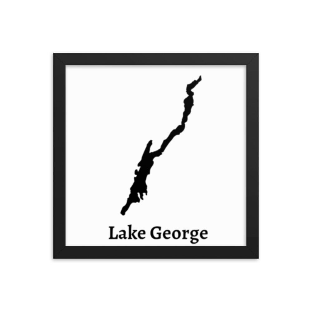 Lake George Framed poster