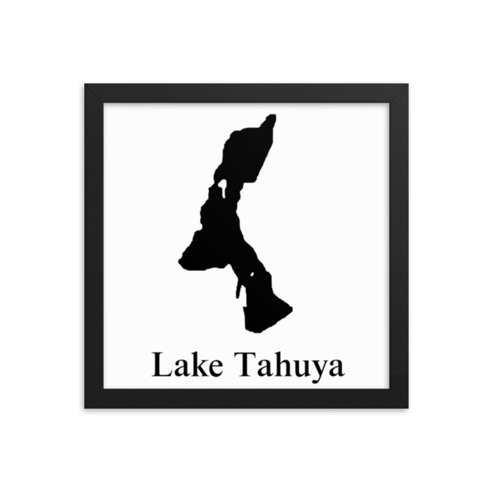 Lake Tahuya Framed poster