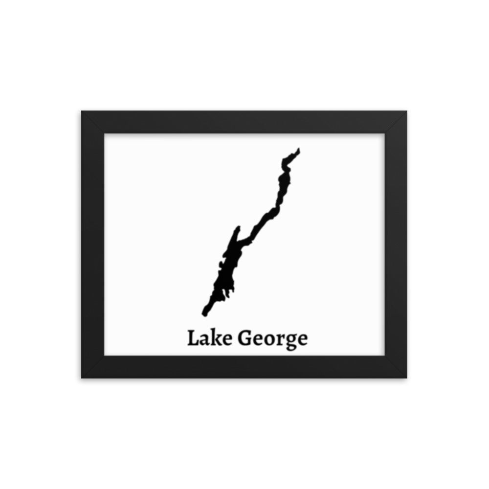 Lake George Framed poster
