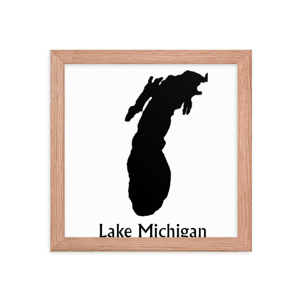 Lake Michigan Framed poster