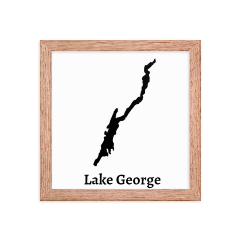 Lake George Framed poster