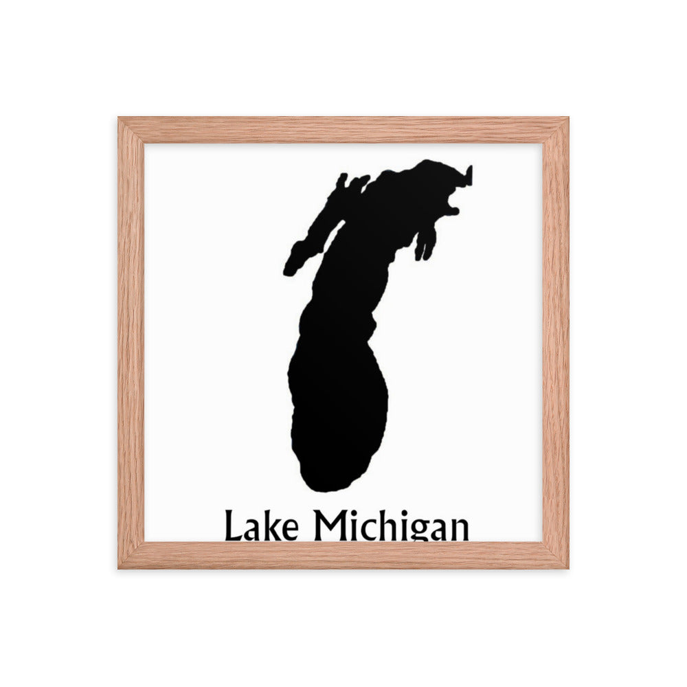 Lake Michigan Framed poster