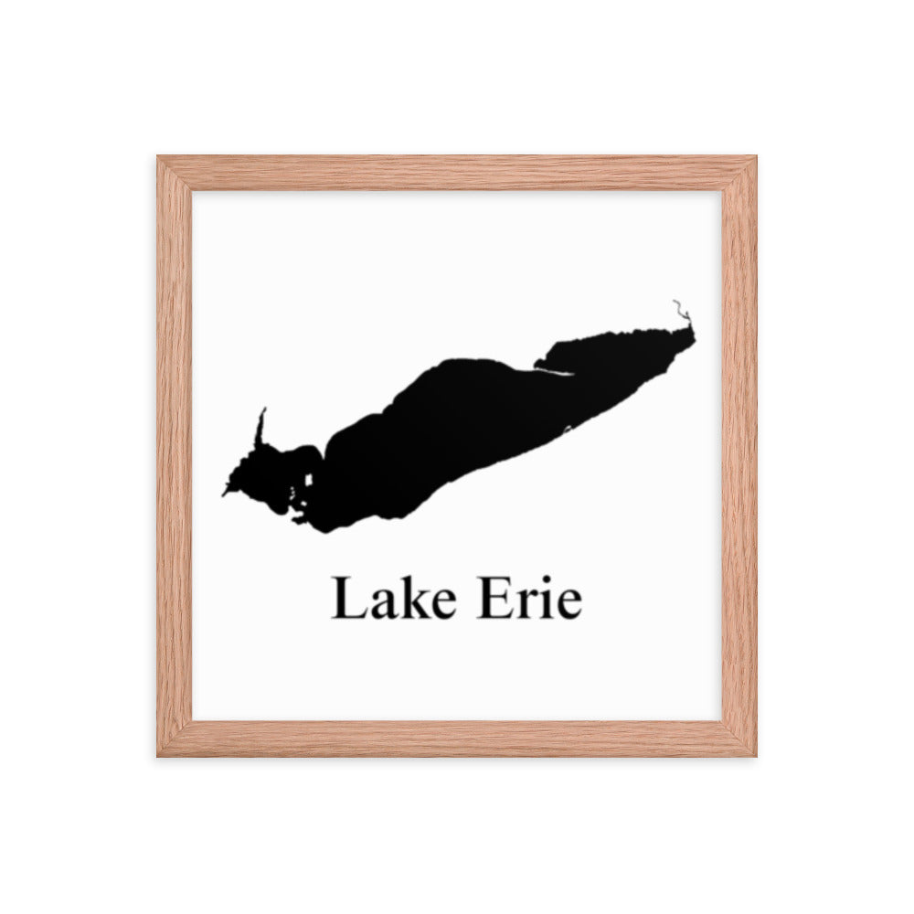 Lake Erie Framed poster