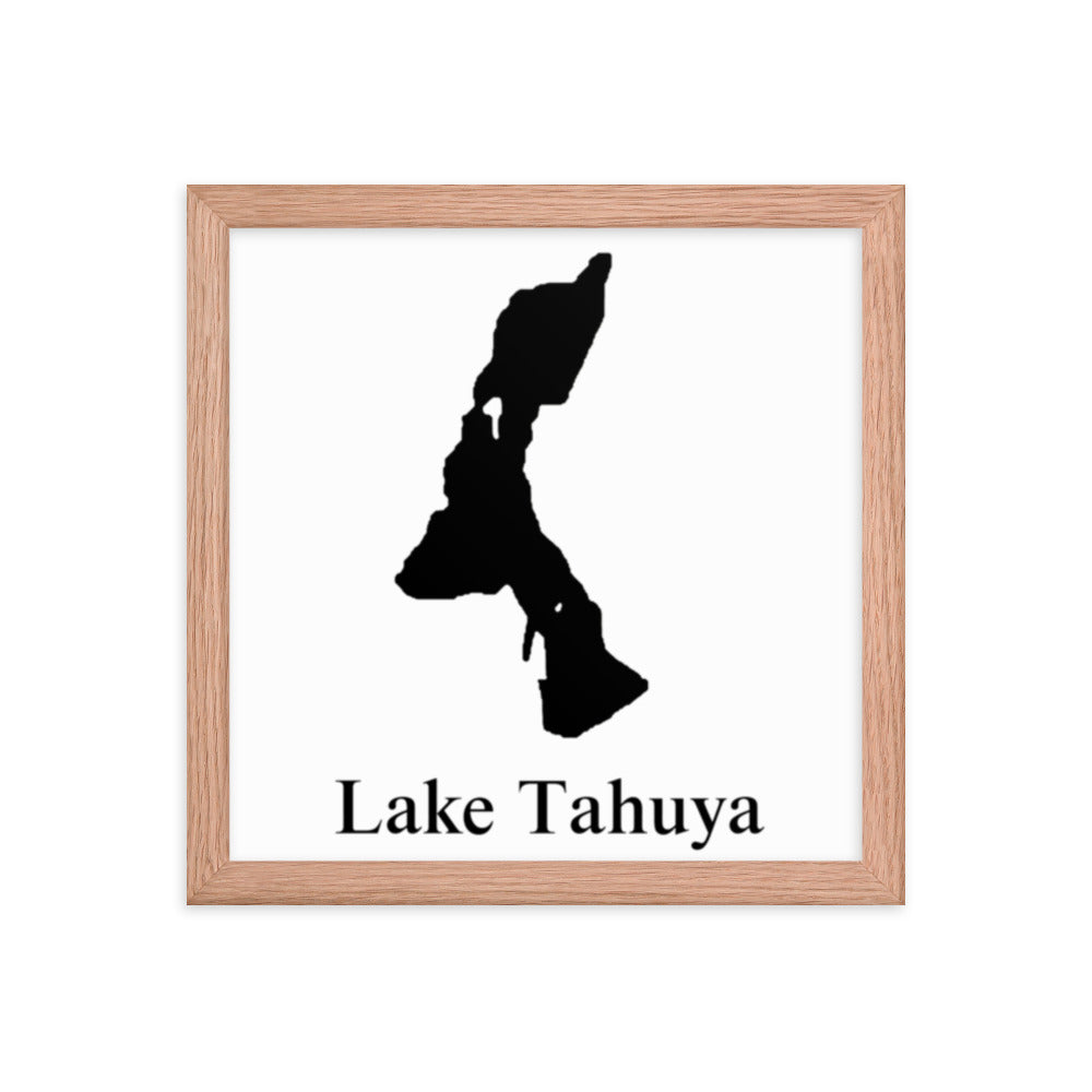 Lake Tahuya Framed poster