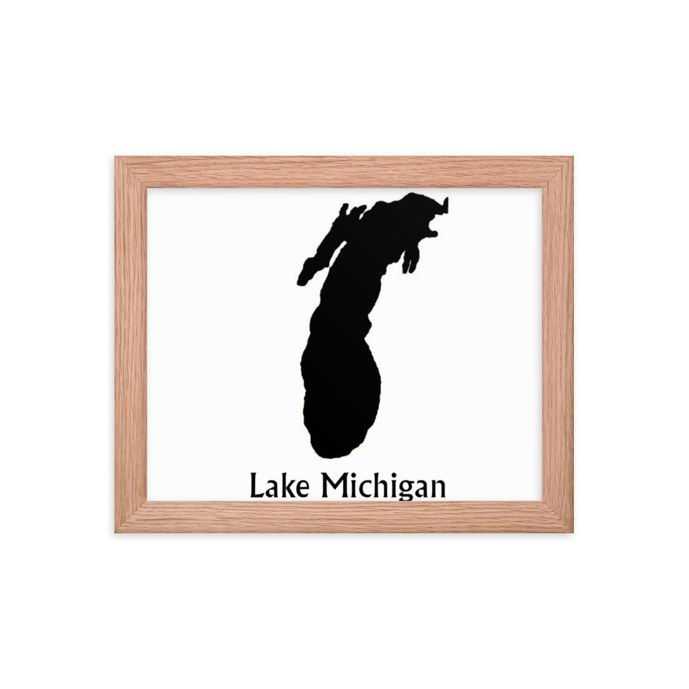 Lake Michigan Framed poster