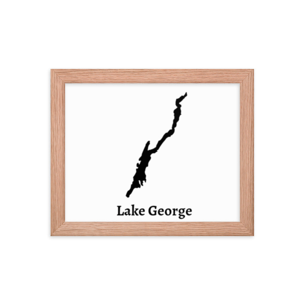 Lake George Framed poster