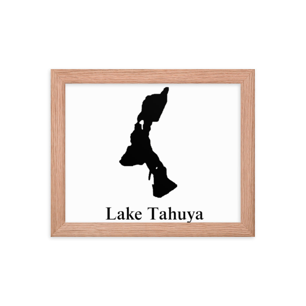 Lake Tahuya Framed poster