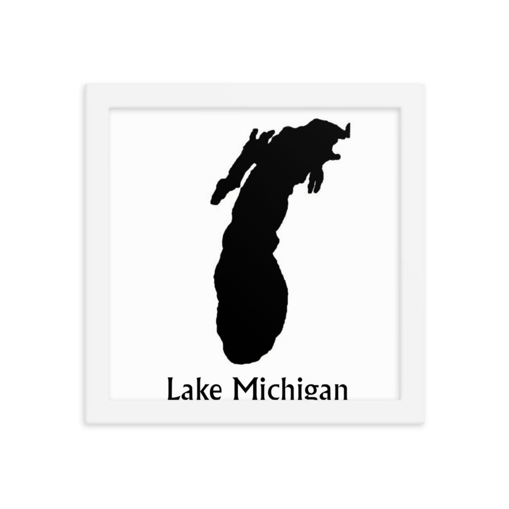 Lake Michigan Framed poster
