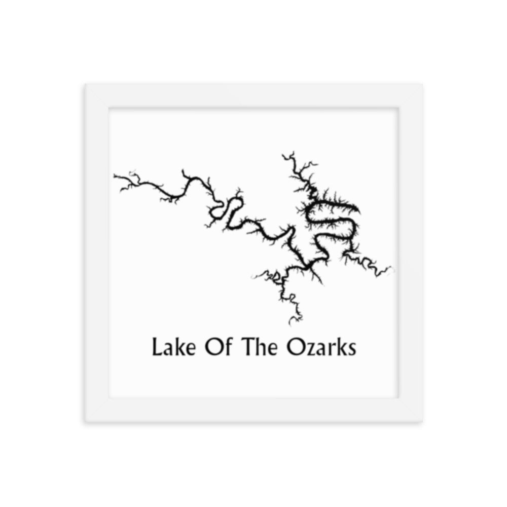 Lake Of The Ozarks Framed poster