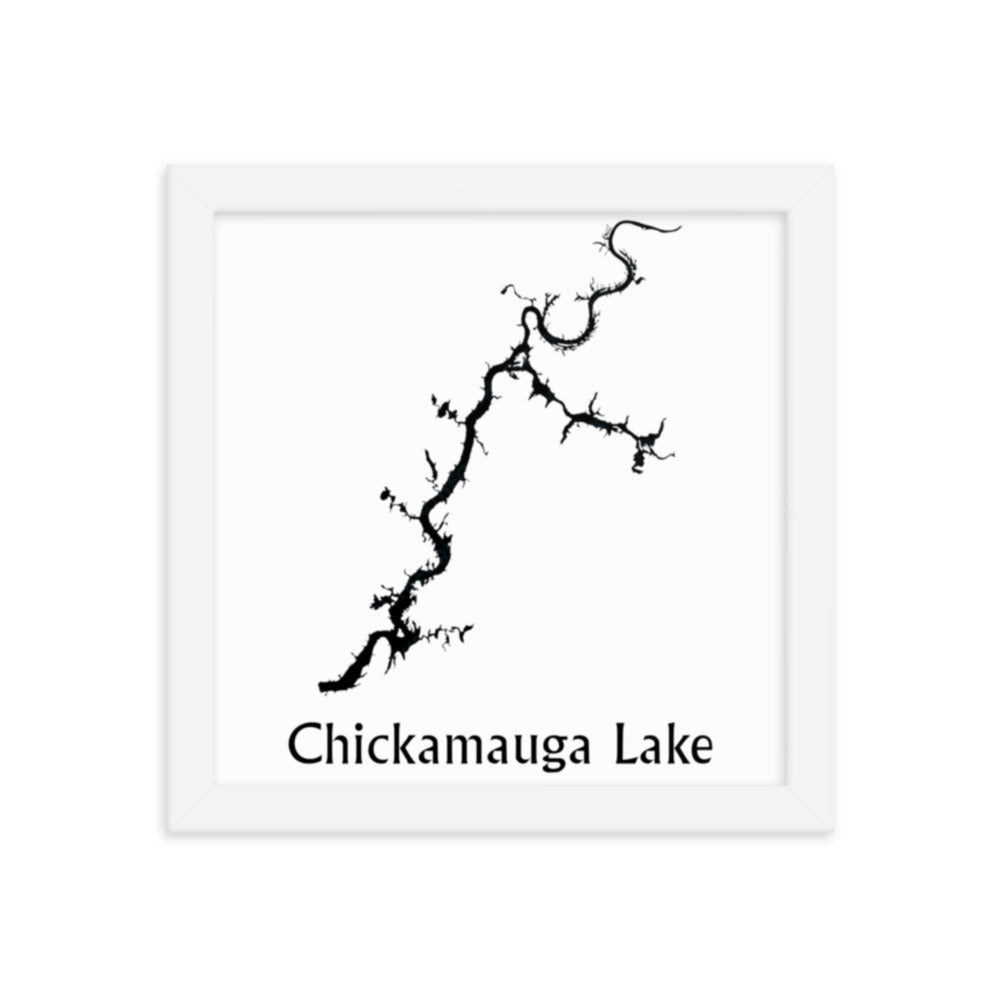 Chickamauga Lake Framed poster