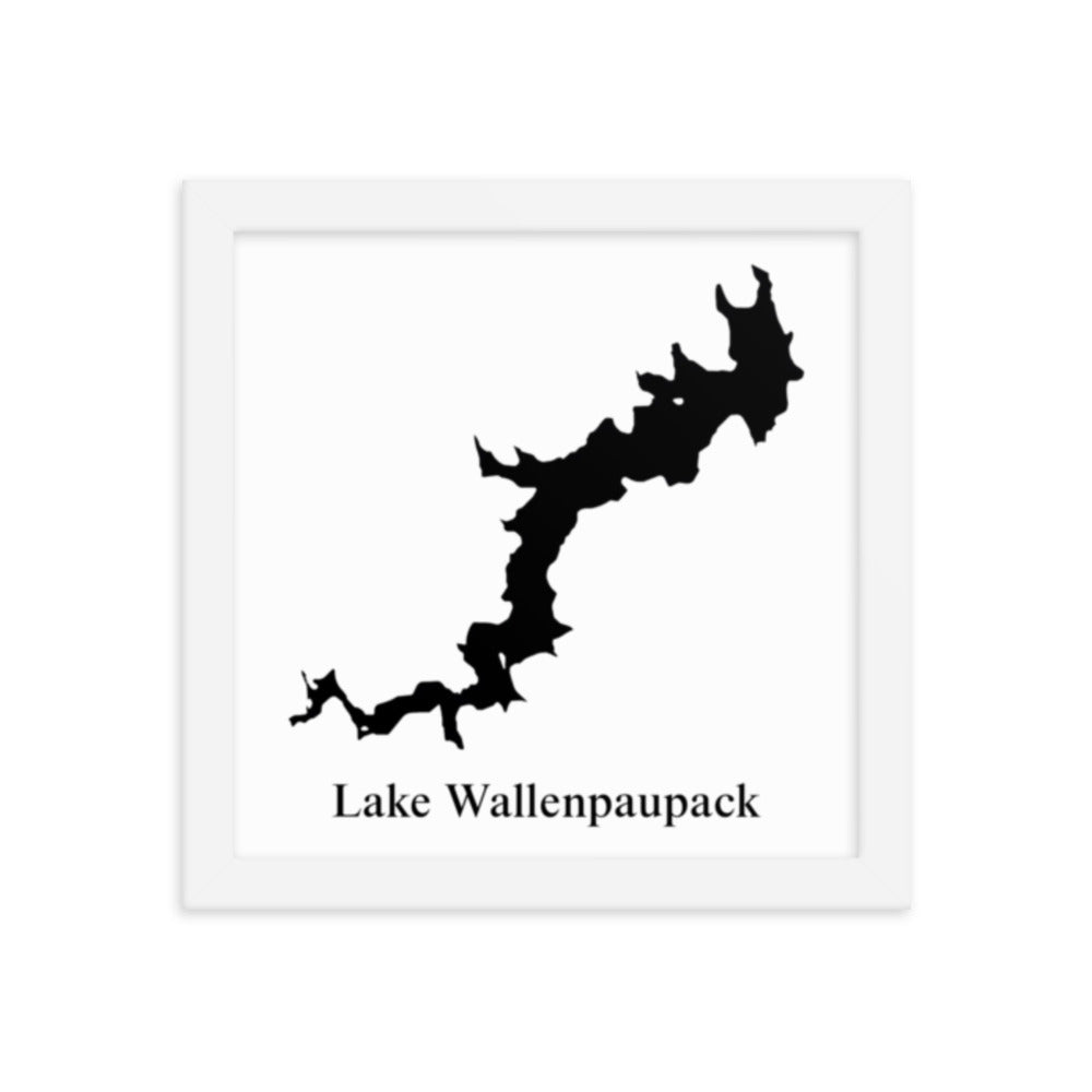 Lake Wallenpaupack Framed poster