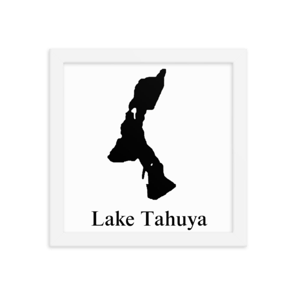 Lake Tahuya Framed poster