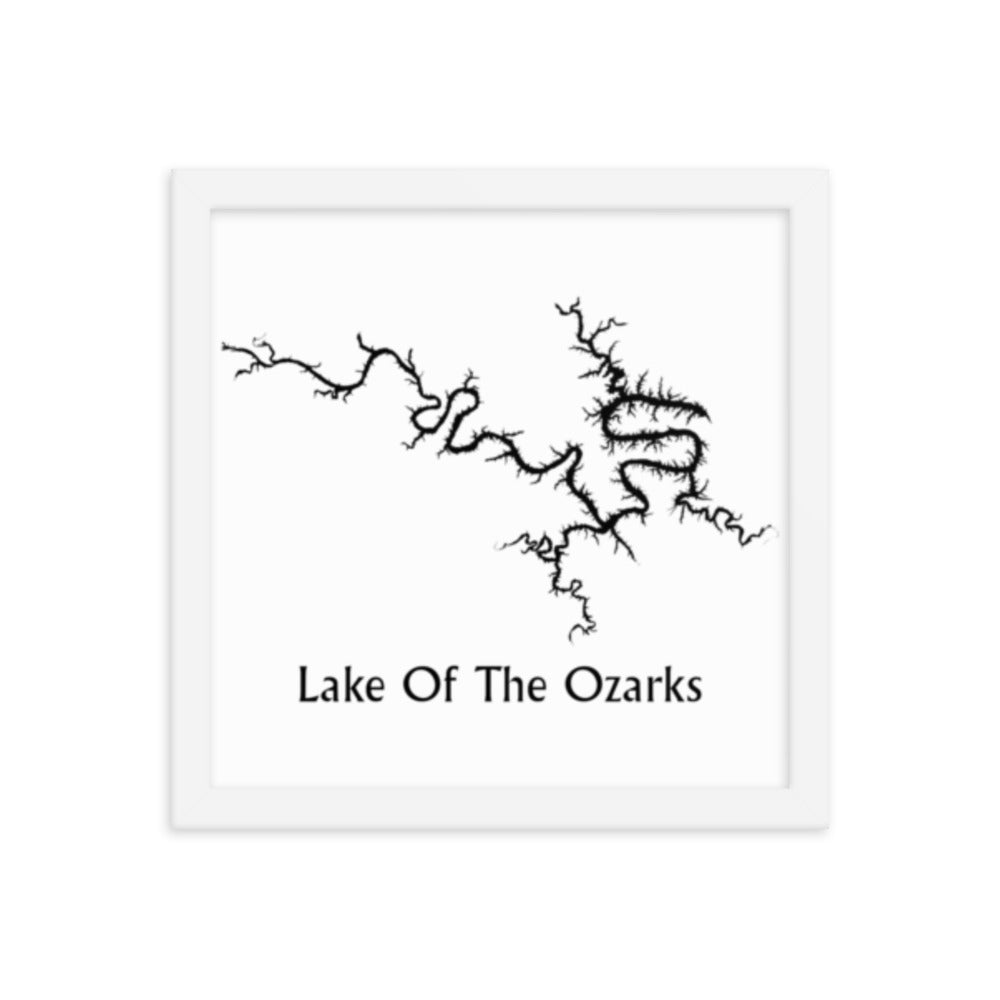 Lake Of The Ozarks Framed poster