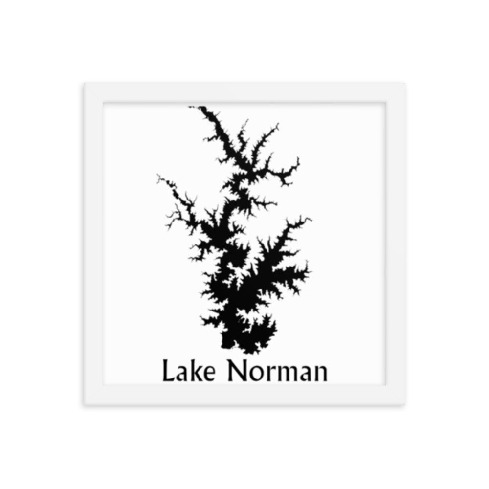 Lake Norman Framed poster