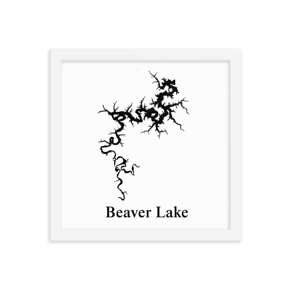 Beaver Lake Framed poster