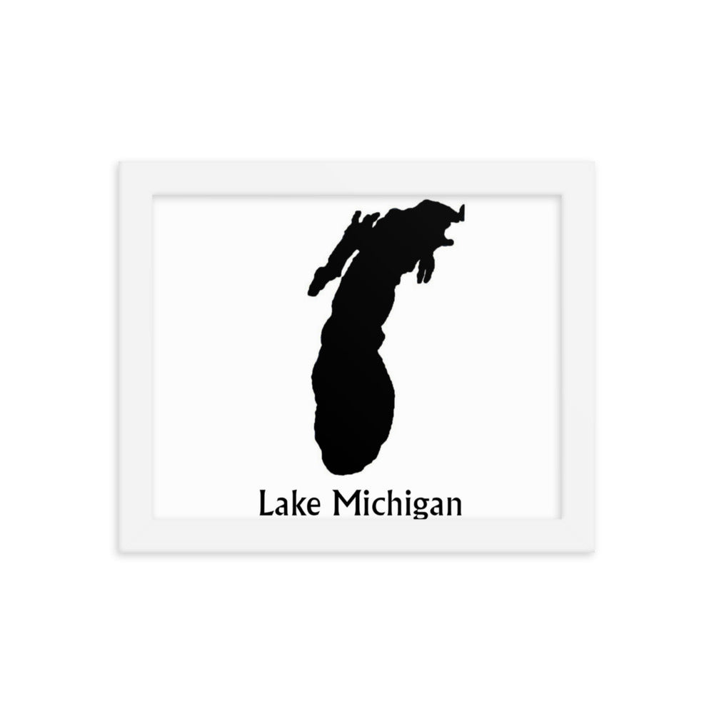 Lake Michigan Framed poster