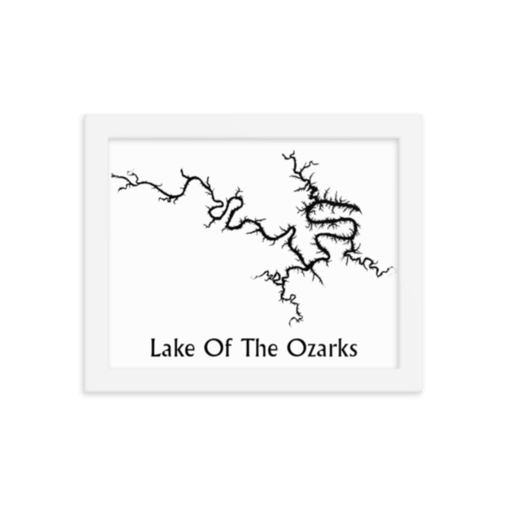 Lake Of The Ozarks Framed poster