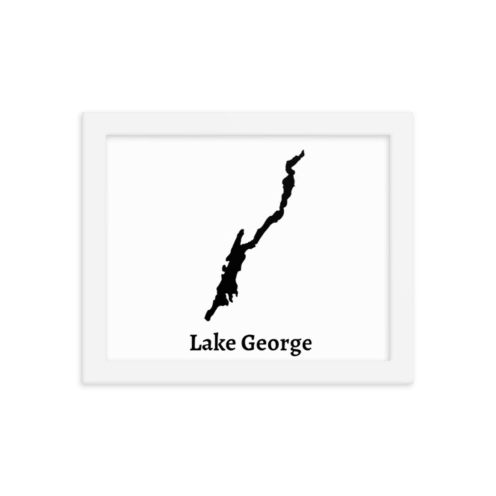 Lake George Framed poster