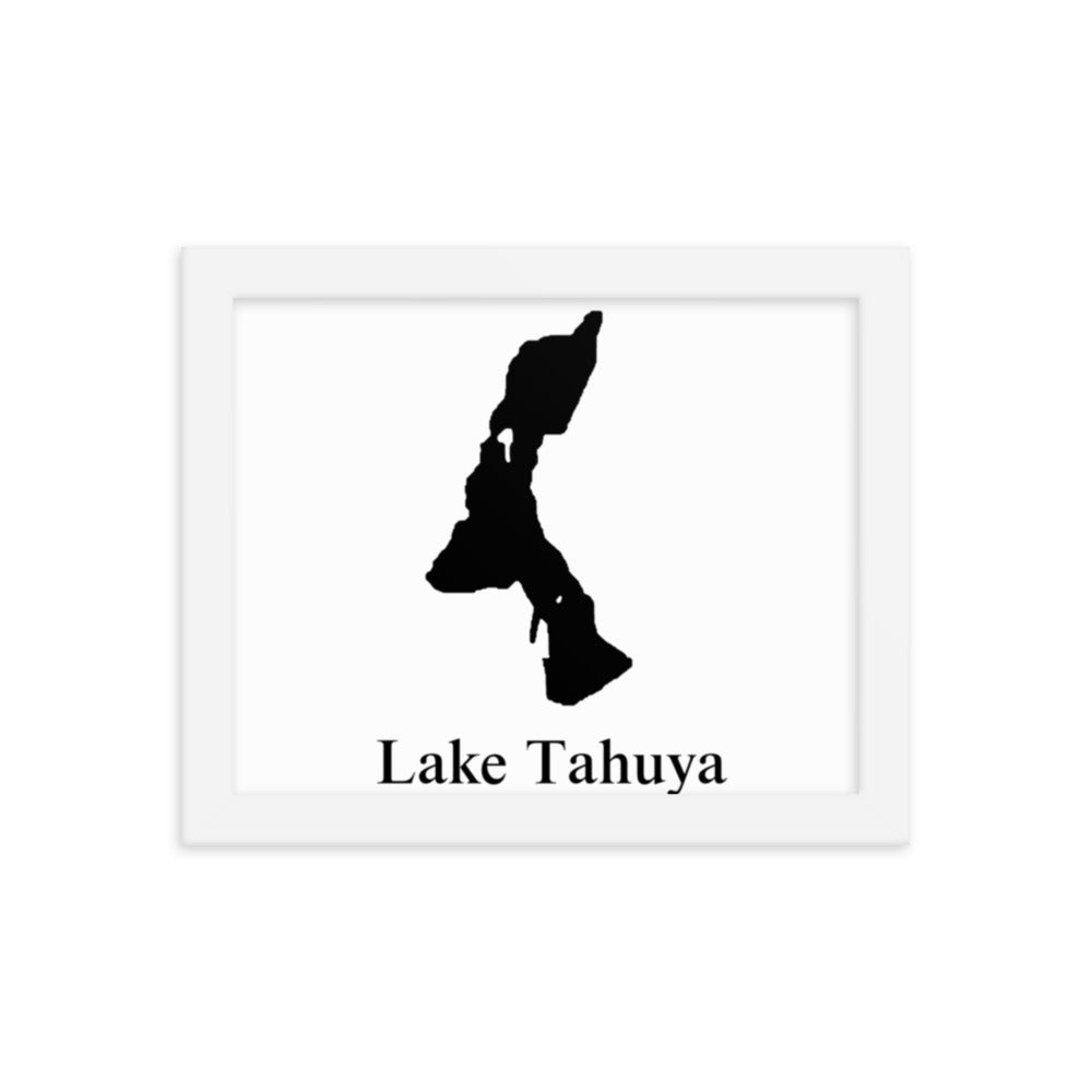 Lake Tahuya Framed poster