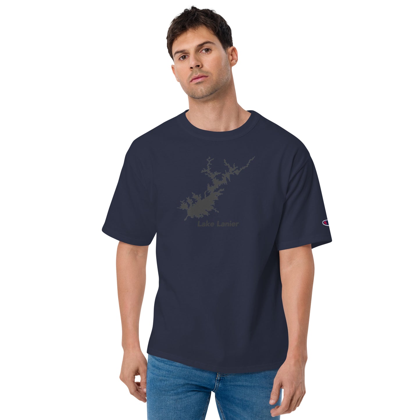 Men's Champion T-Shirt Lake Lanier