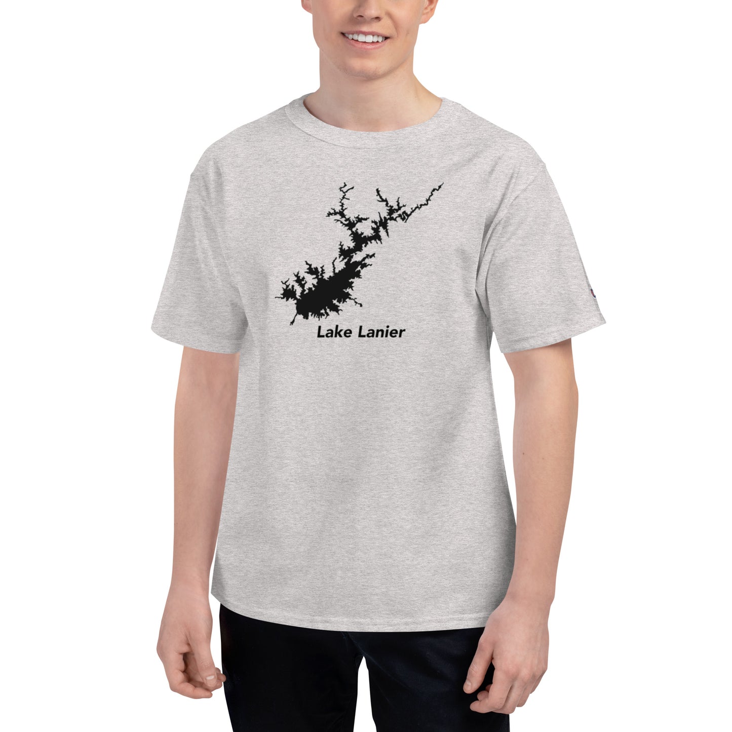 Men's Champion T-Shirt Lake Lanier