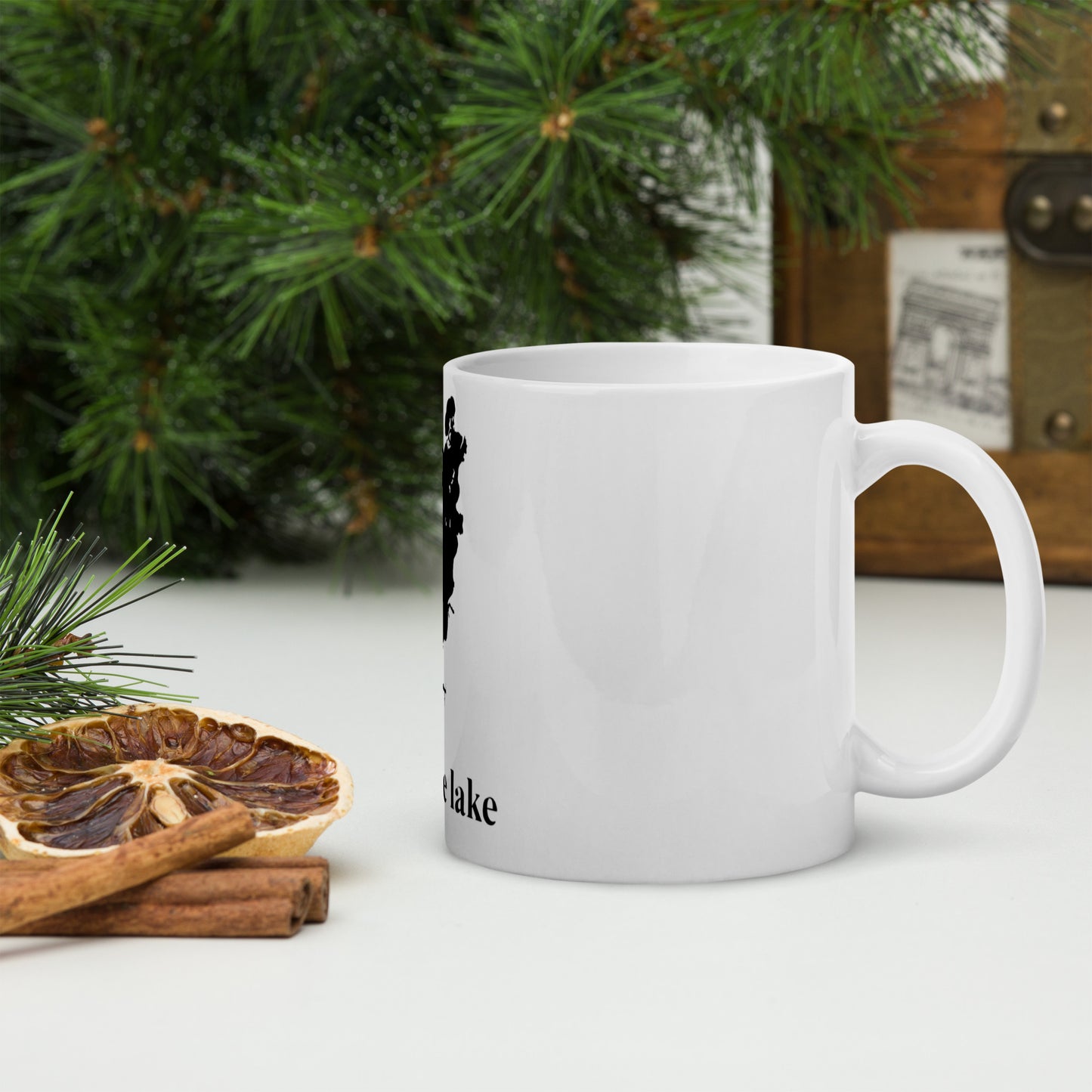 Carlyle lake White mug