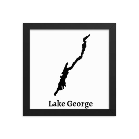 Lake George Framed poster