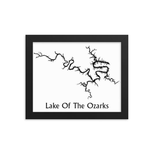 Lake Of The Ozarks Framed poster