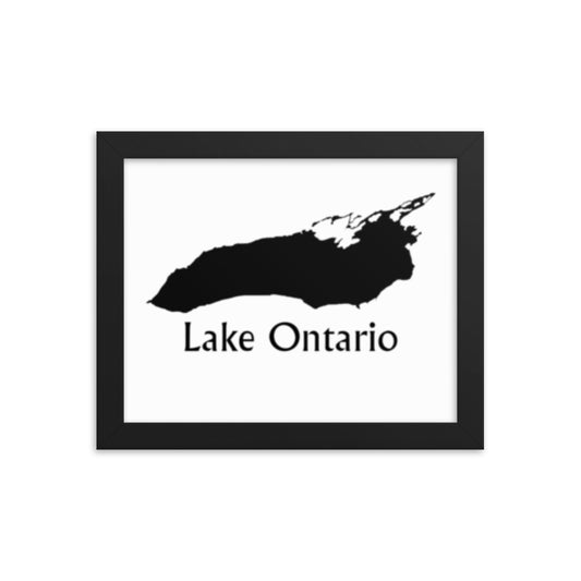 Lake Ontario Framed poster