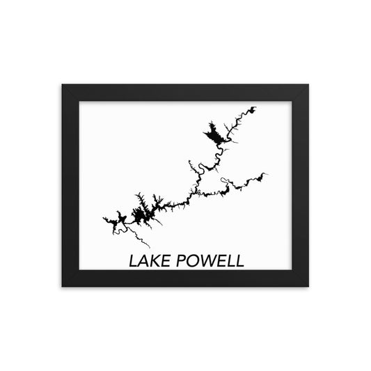 Lake Powell Framed poster