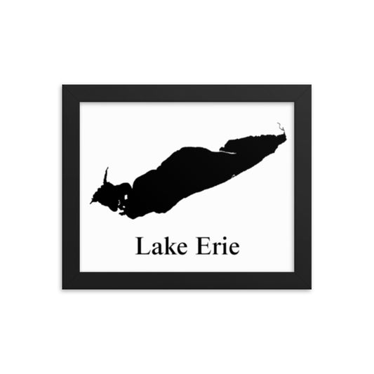 Lake Erie Framed poster