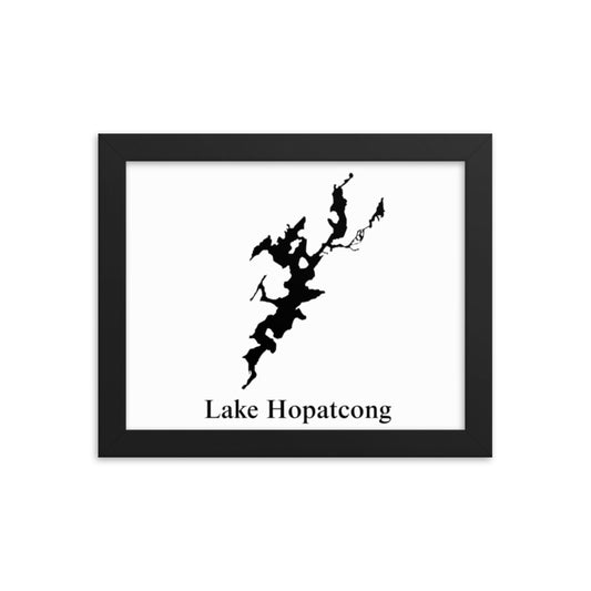 Lake Hopatcong Framed poster