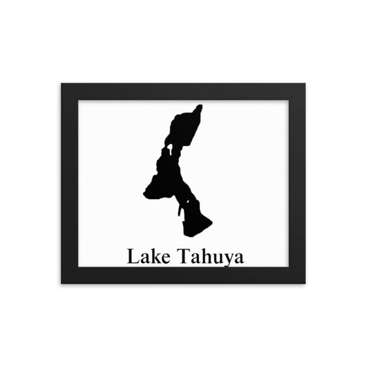 Lake Tahuya Framed poster