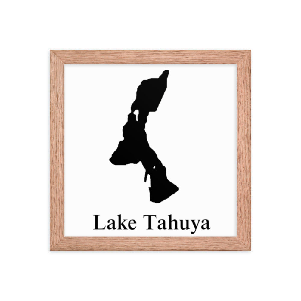 Lake Tahuya Framed poster