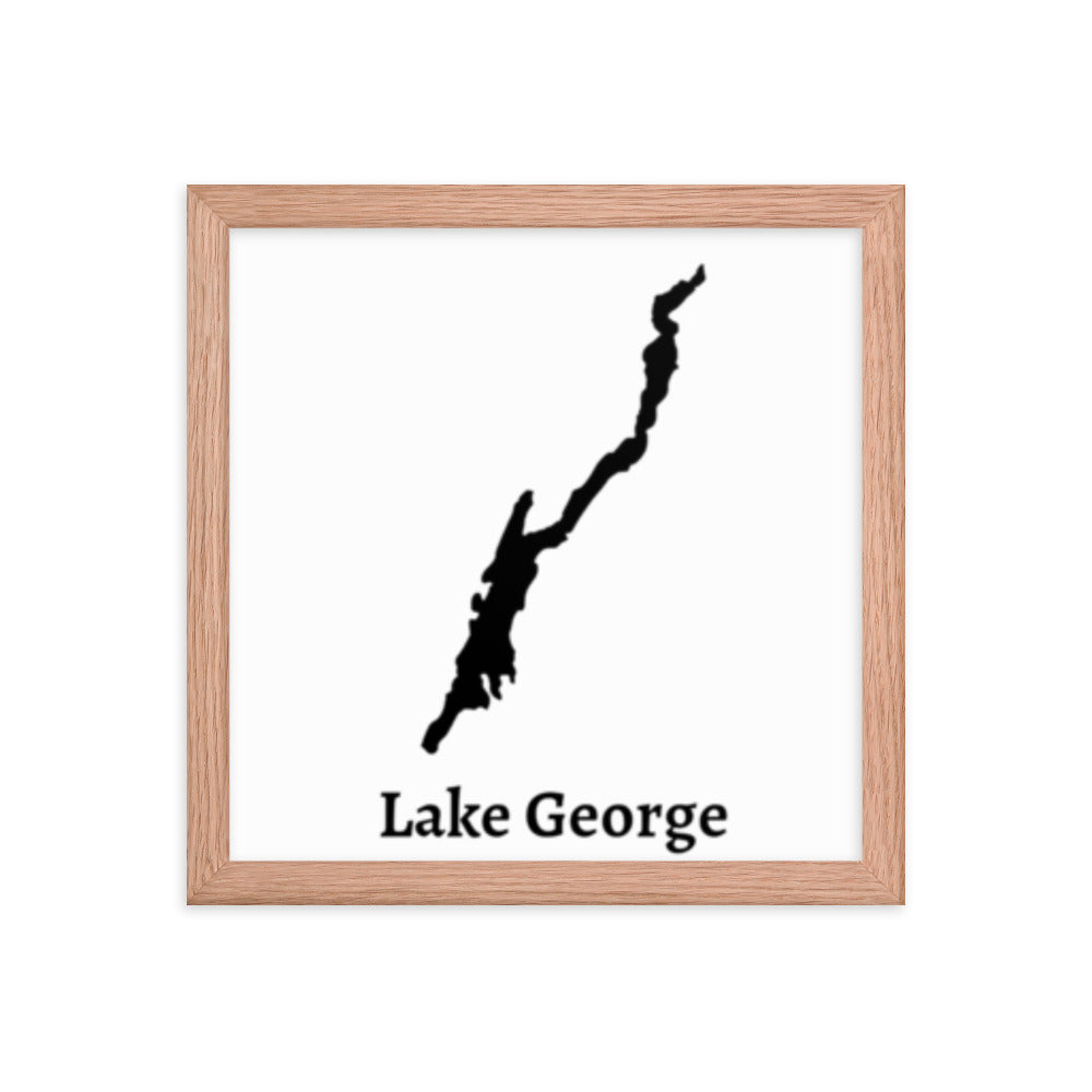 Lake George Framed poster
